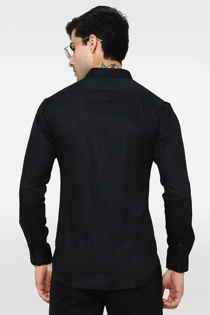 The Champagne Shirt - Black