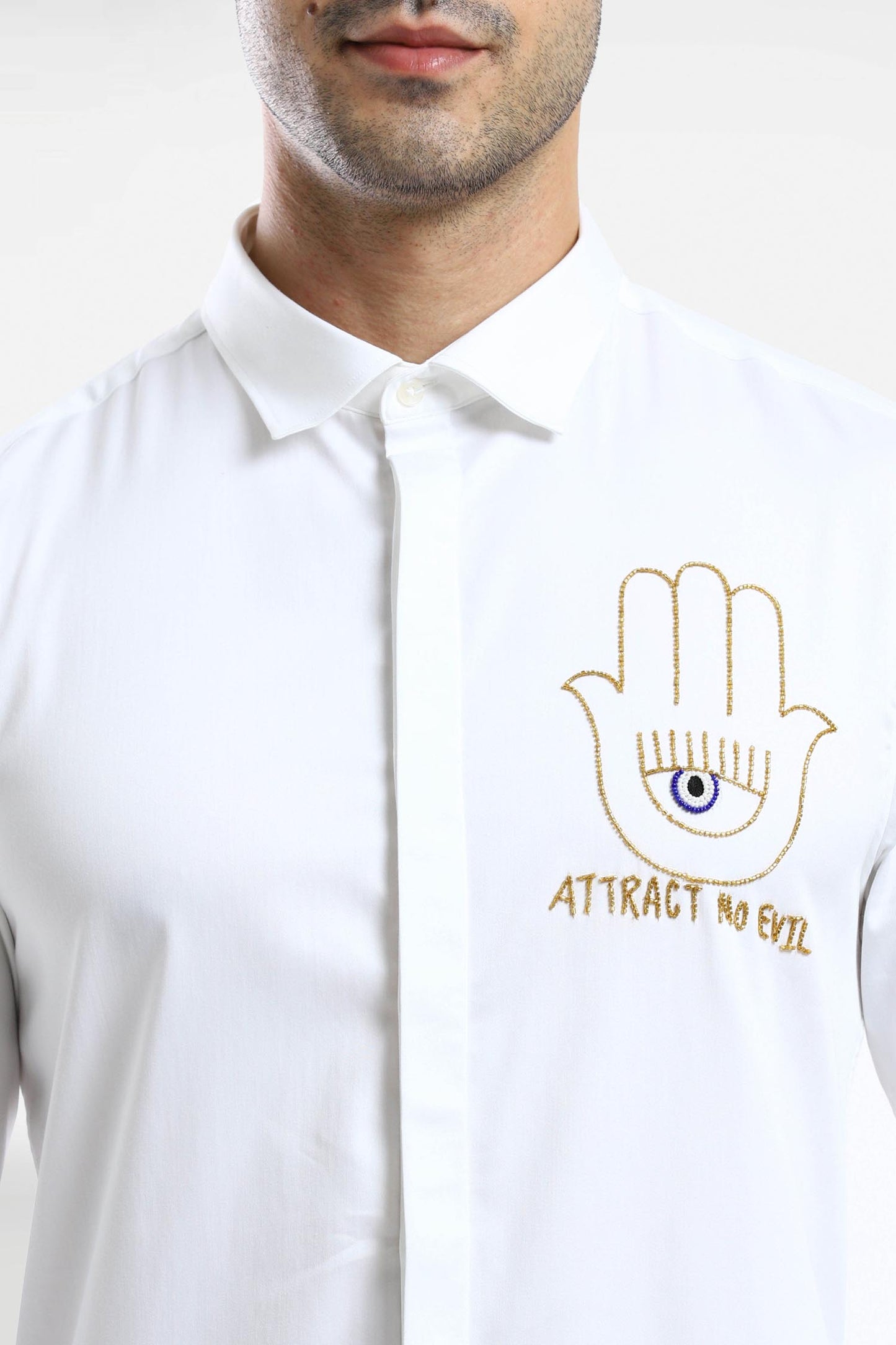 Attract No Evil - White