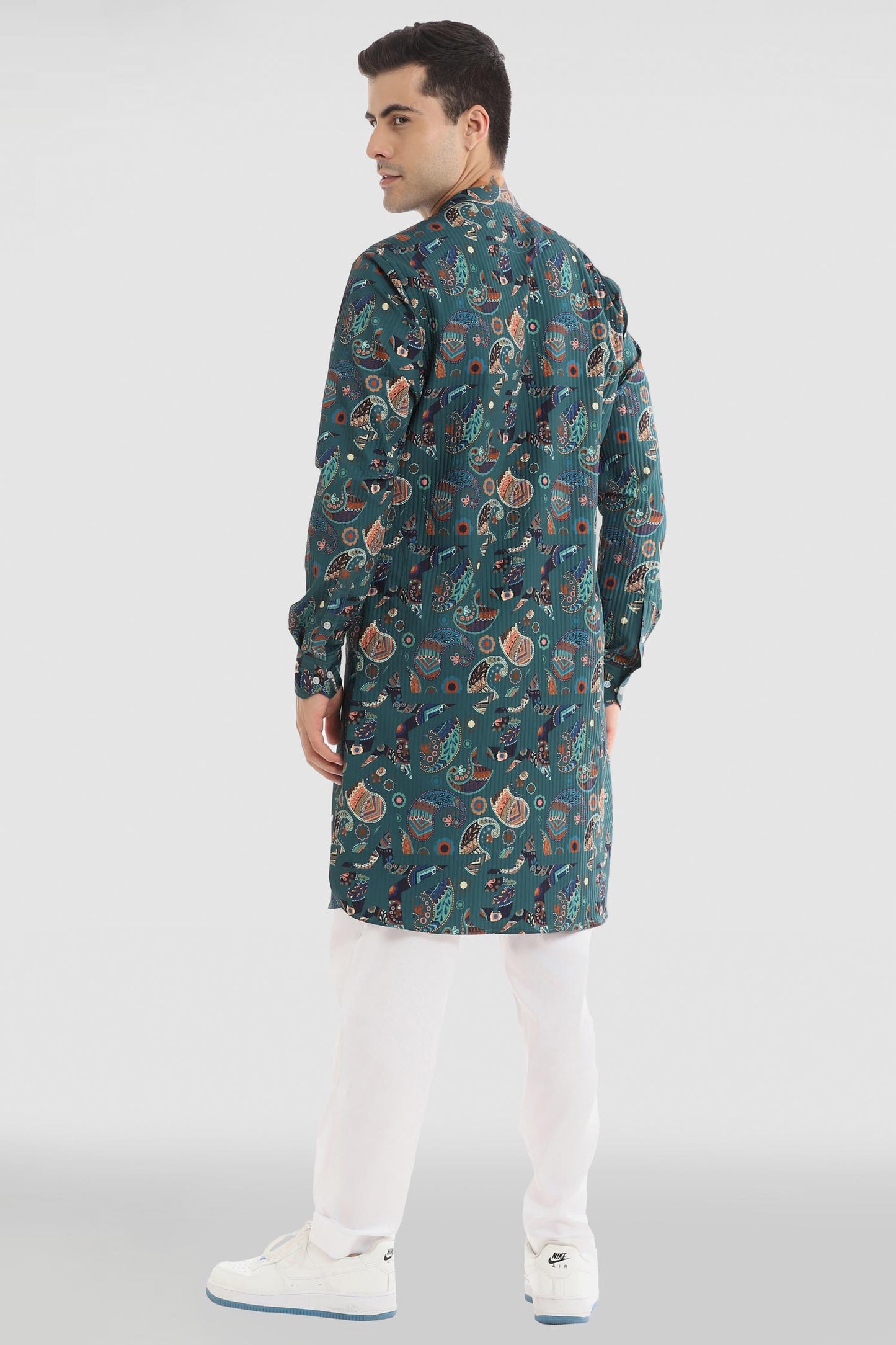 Paisley Print Kurta