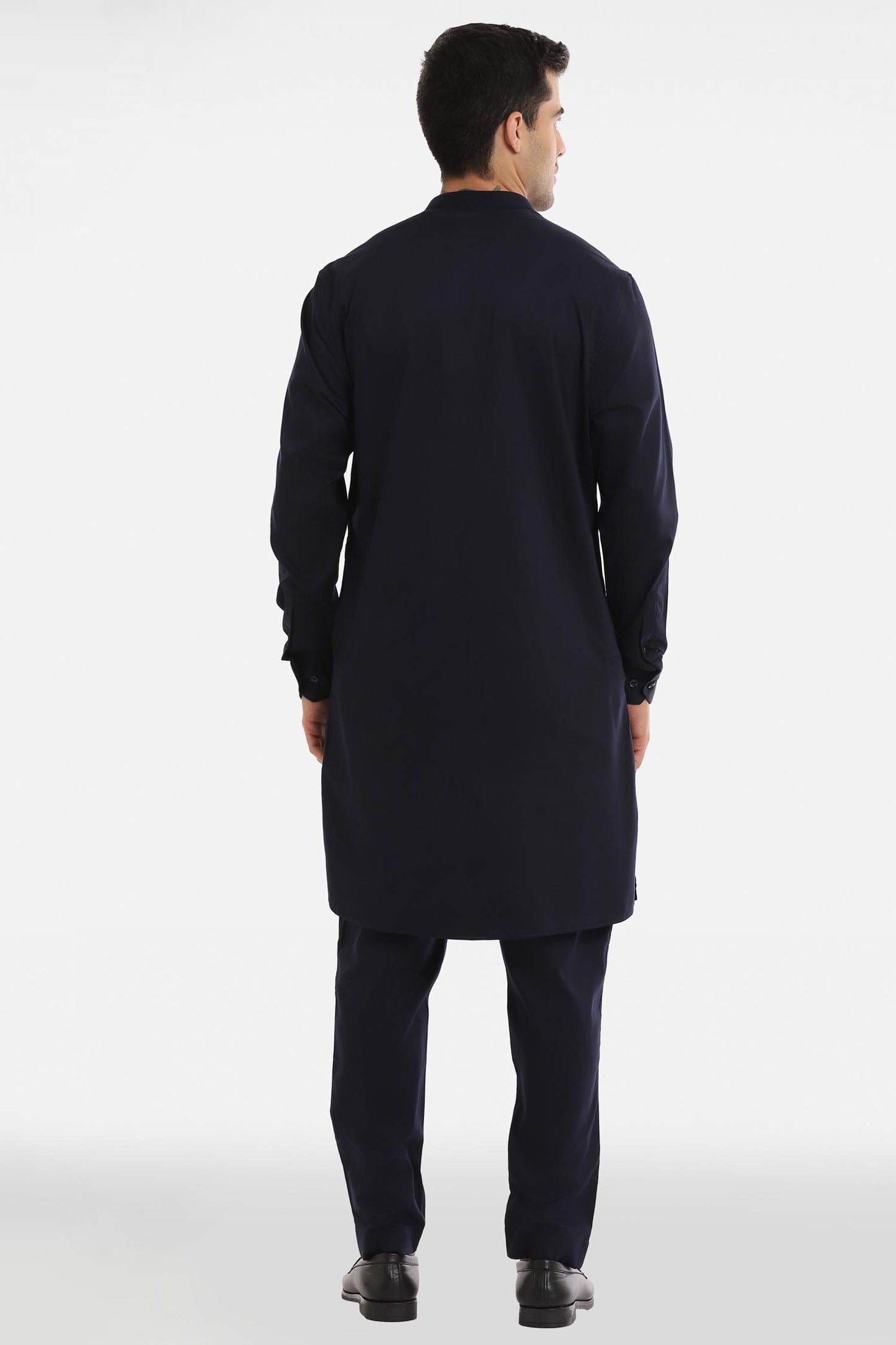 Rabbit Kurta - Navy Blue