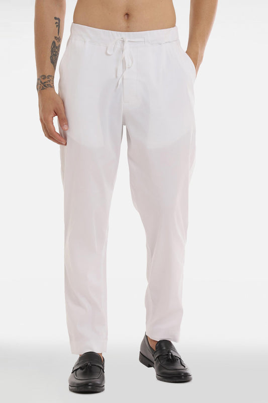 Pyjama Trousers - White