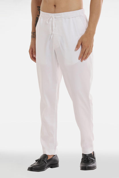 Pyjama Trousers - White