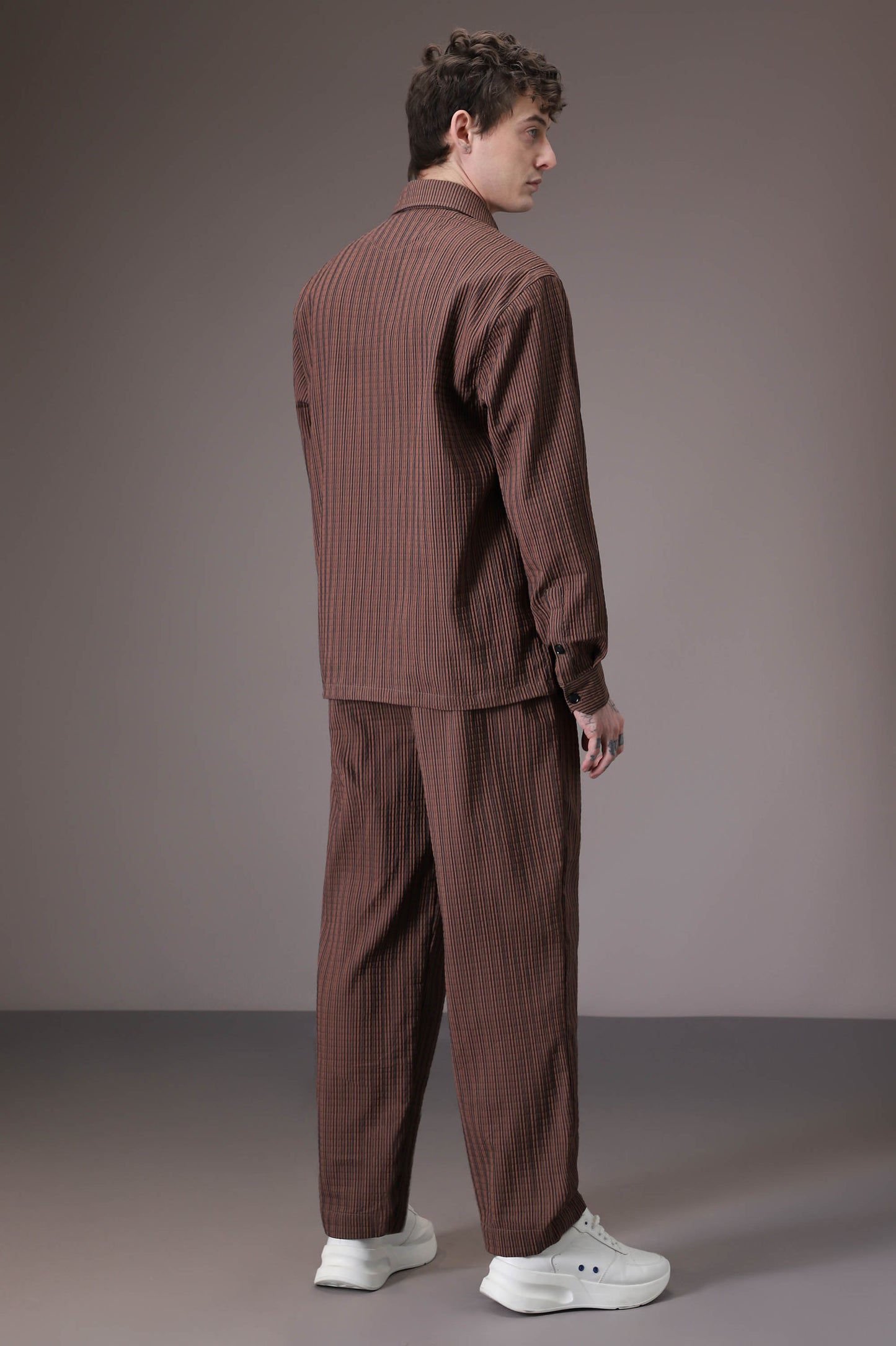 Striped Brown Co-Ordinates