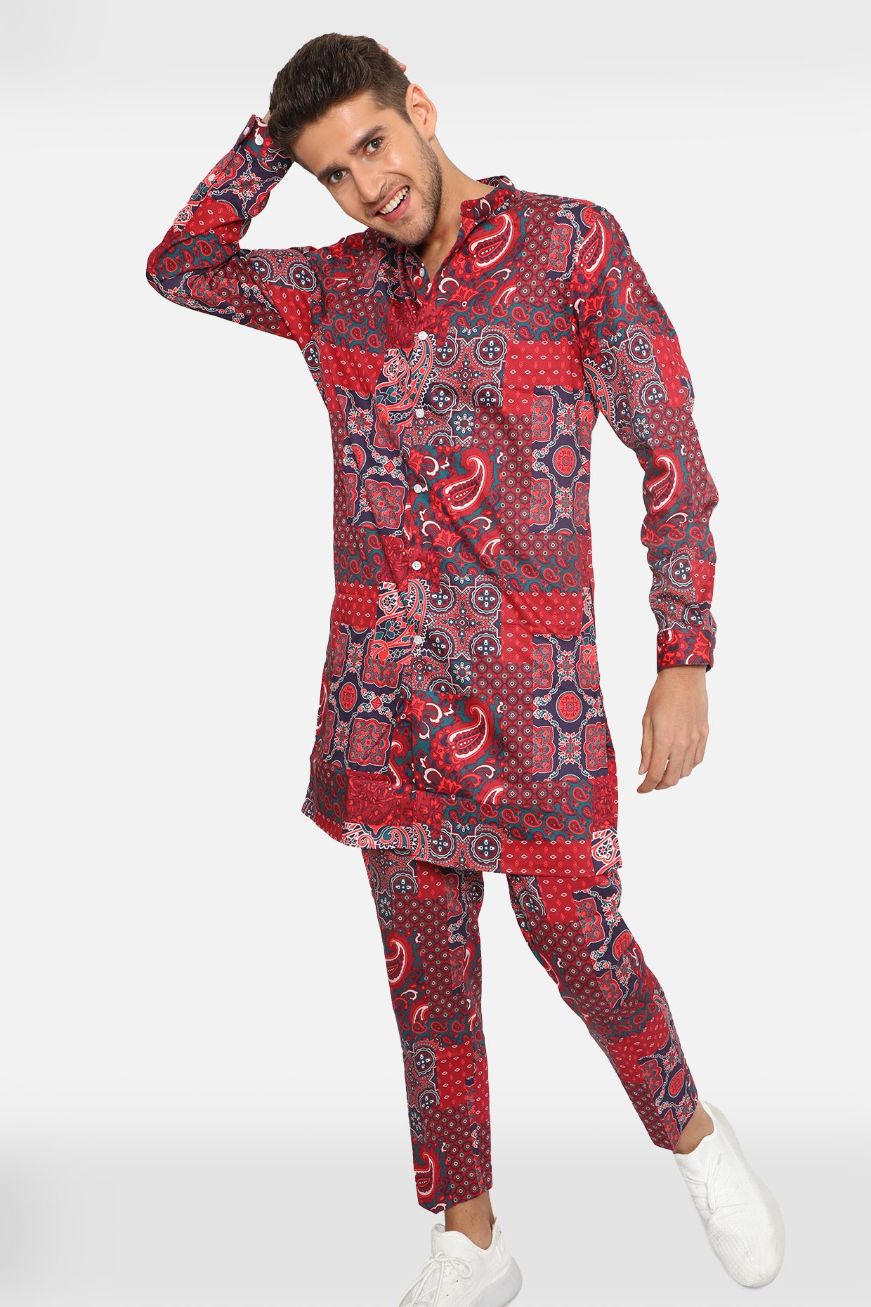 Red Paisley