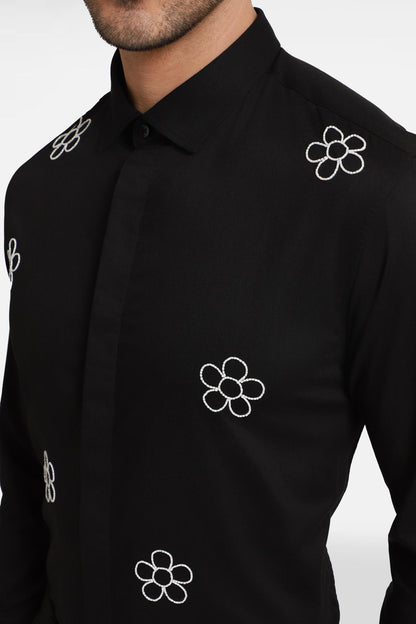 Bloom Shirt - Black