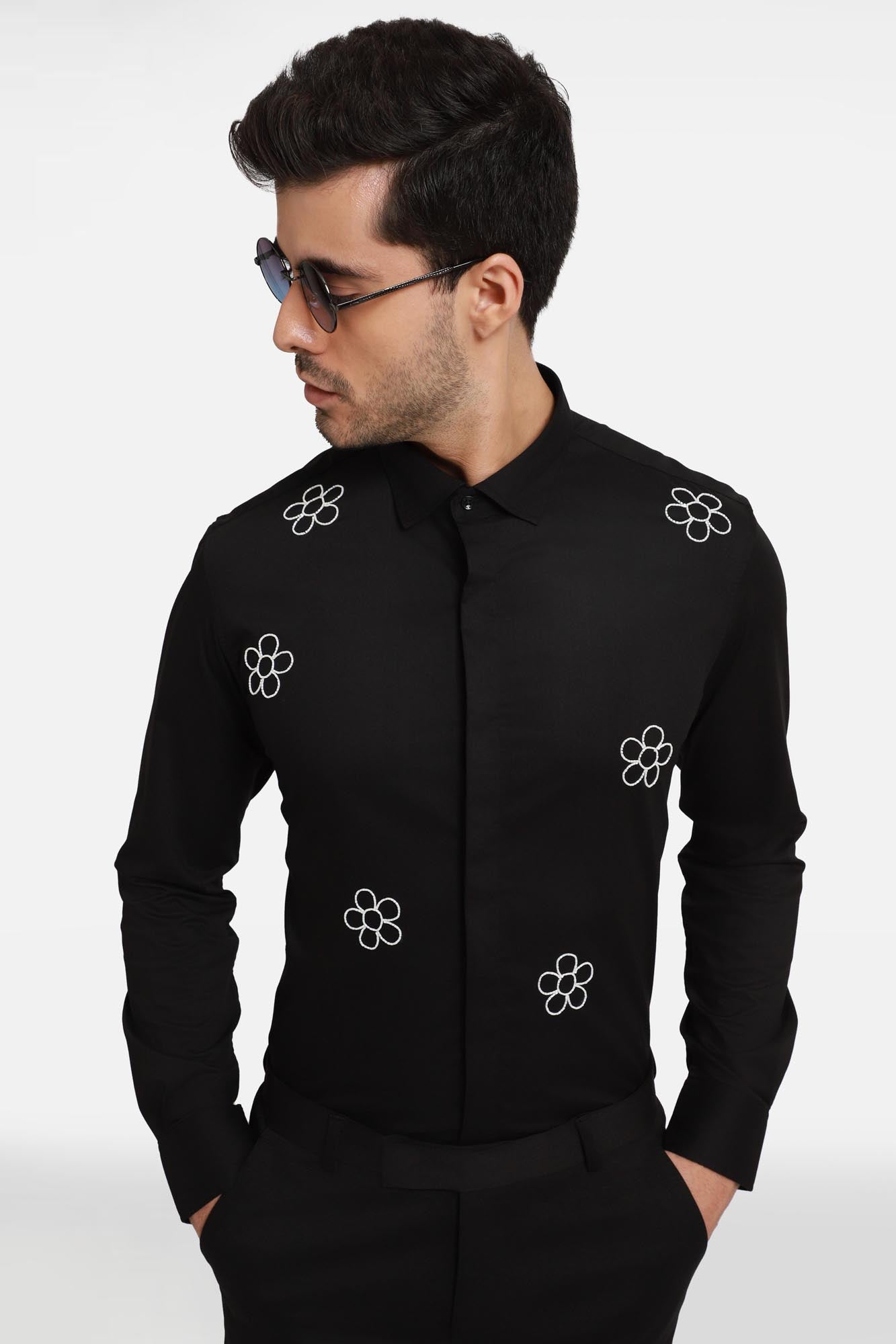 Bloom Shirt - Black